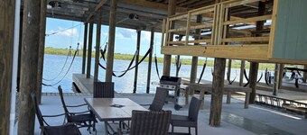 Fishing Camp with boat hoist included