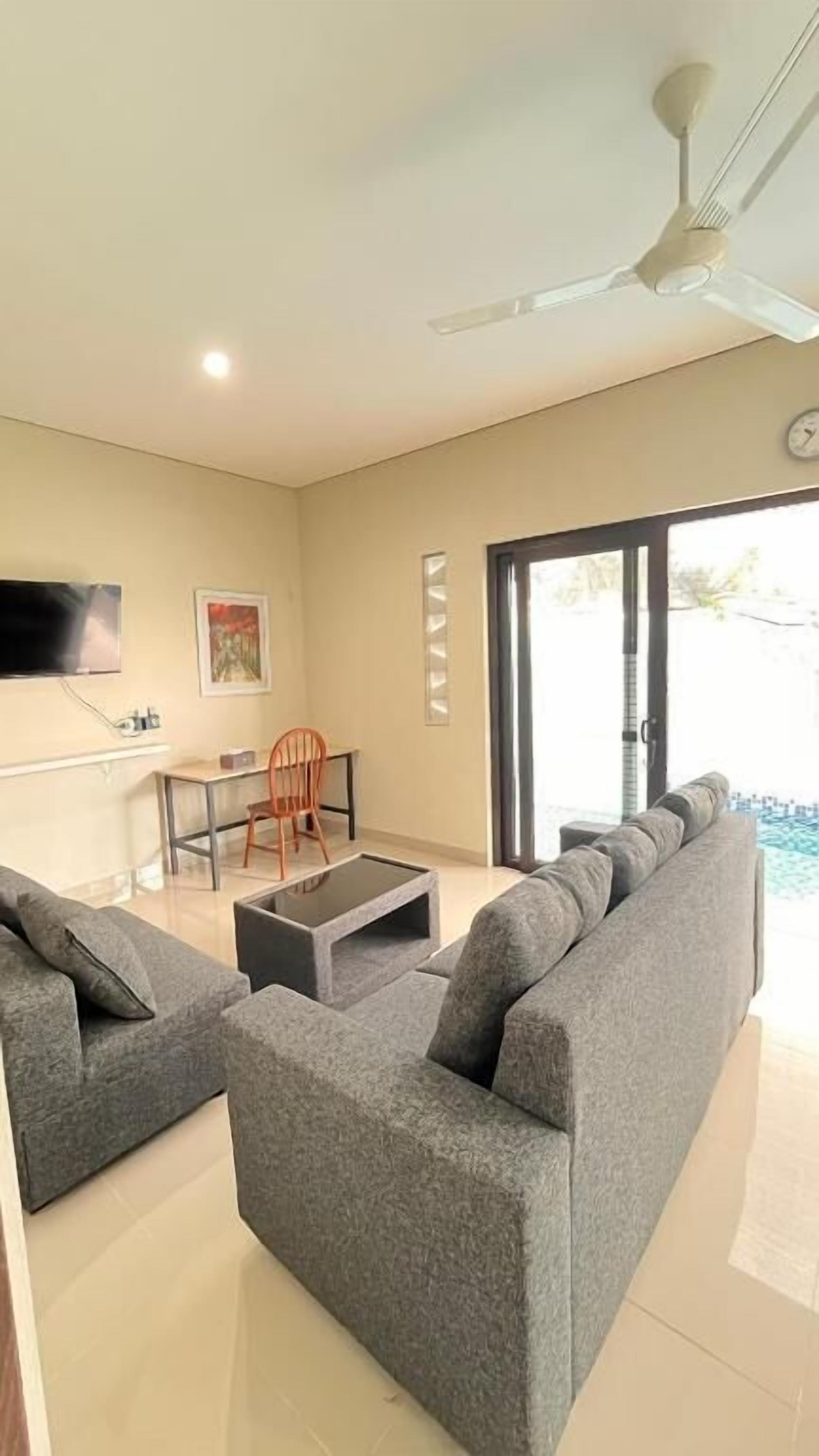 Villa, 1 Bedroom, Private Pool | Living area
