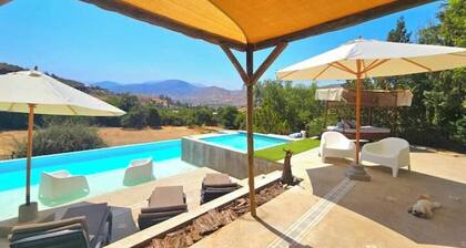 Country house with infinity pools