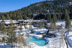 A heated pool - Entire  Valley-View condo in Olympic Valley, California (Olympic Valley)