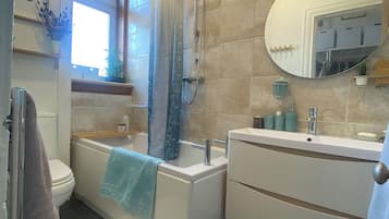 Towels, soap, toilet paper