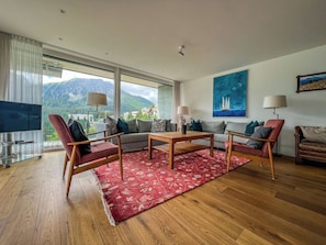 Living area - Eden Mountain Resort - Wohnung "Bladh" Appartement/Fewo, Dusche und Bad, WC, 7-B by Interhome (Arosa)
