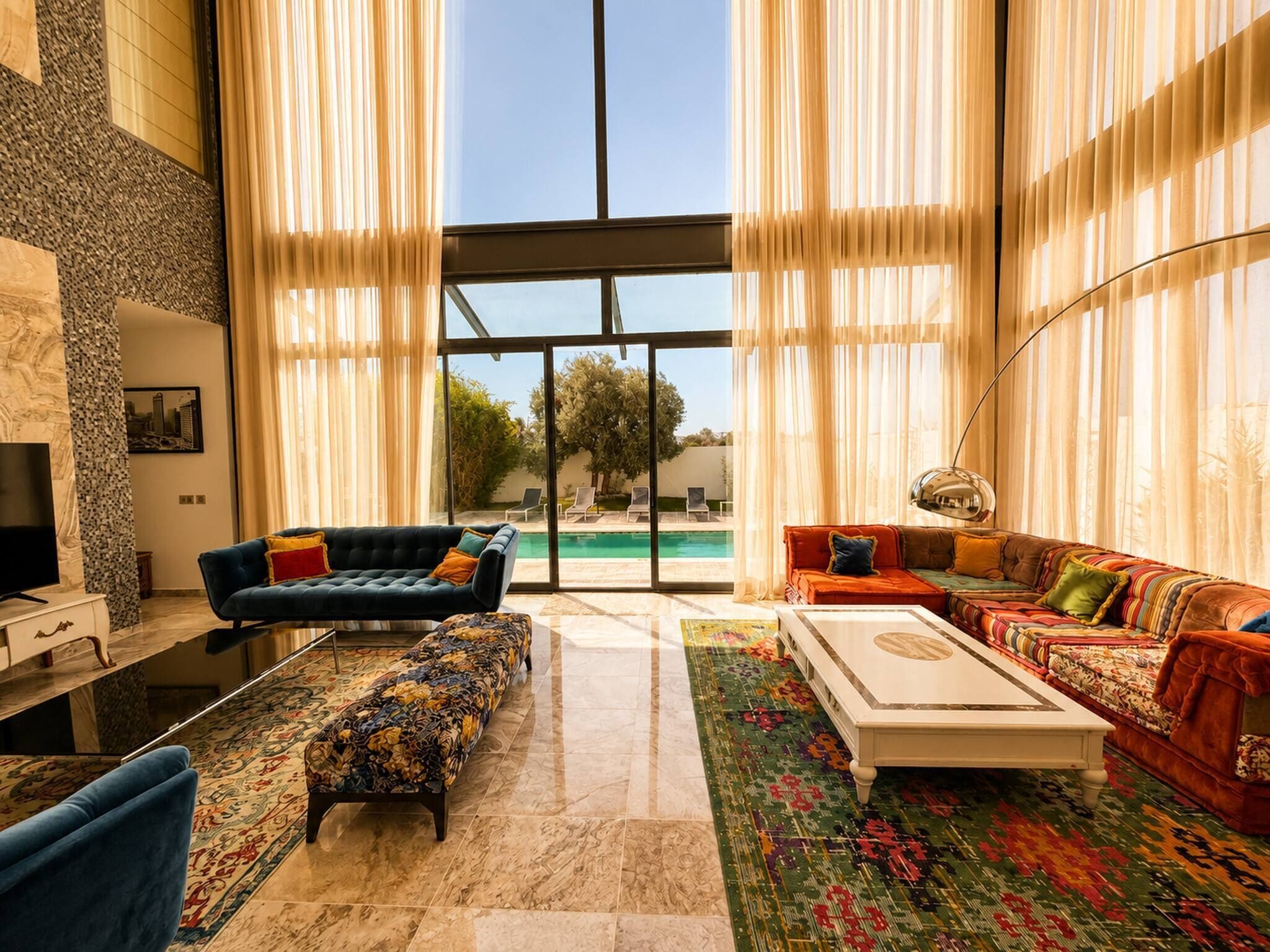 Villa, 4 Bedrooms, Private Pool | Living room