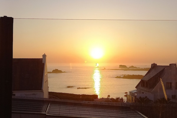 Vue depuis l’hébergement