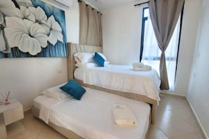2 bedrooms, WiFi, bed sheets