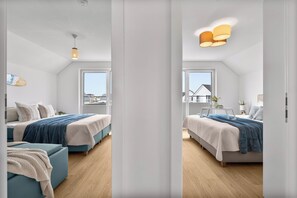 2 間  睡房、熨斗/熨衫板、可攜式嬰兒床、免費 Wi-Fi