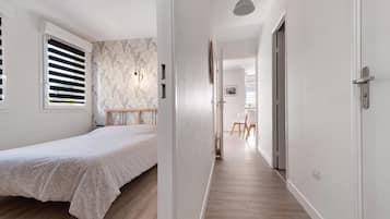 2 slaapkamers, beddengoed