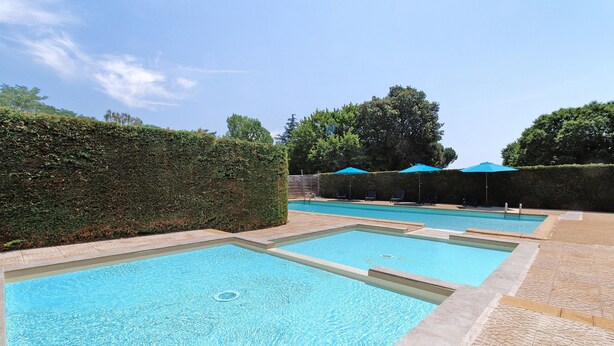 Pool - Holiday Home 'Au Relax N°10' with Shared Pool and Terrace (Saint-Crépin-et-Carlucet)