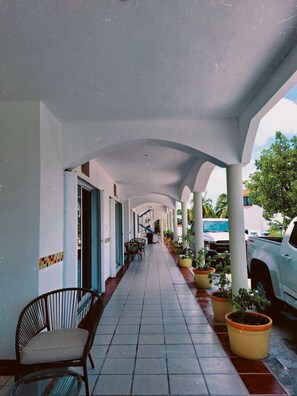 Terrace/patio - HOTEL CIELO MAYA (Chetumal)