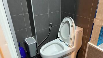 Room, Beach View | Bathroom | Shower, hair dryer, towels, soap