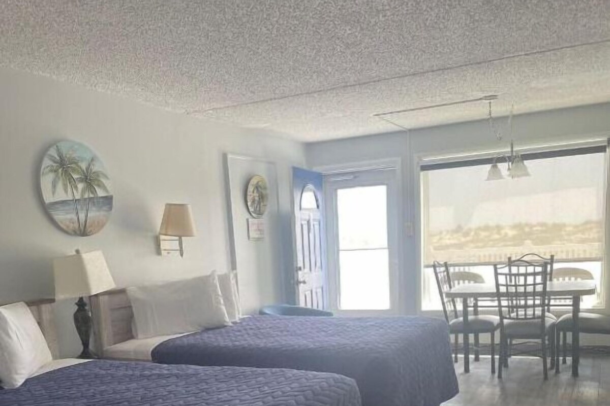 Blackout drapes, iron/ironing board, WiFi (free)