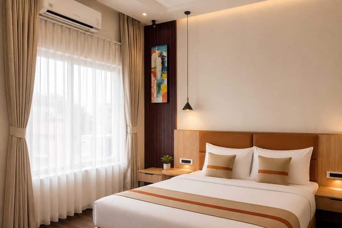 Executive Double Room | Hypo-allergenic bedding, free WiFi