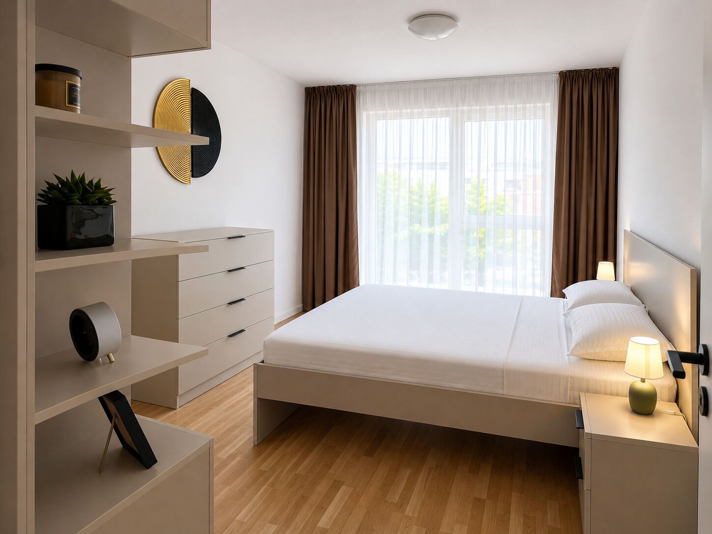1 Schlafzimmer, Bügeleisen/Bügelbrett, WLAN, Bettwäsche