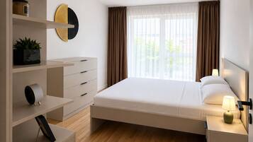1 Schlafzimmer, Bügeleisen/Bügelbrett, WLAN, Bettwäsche