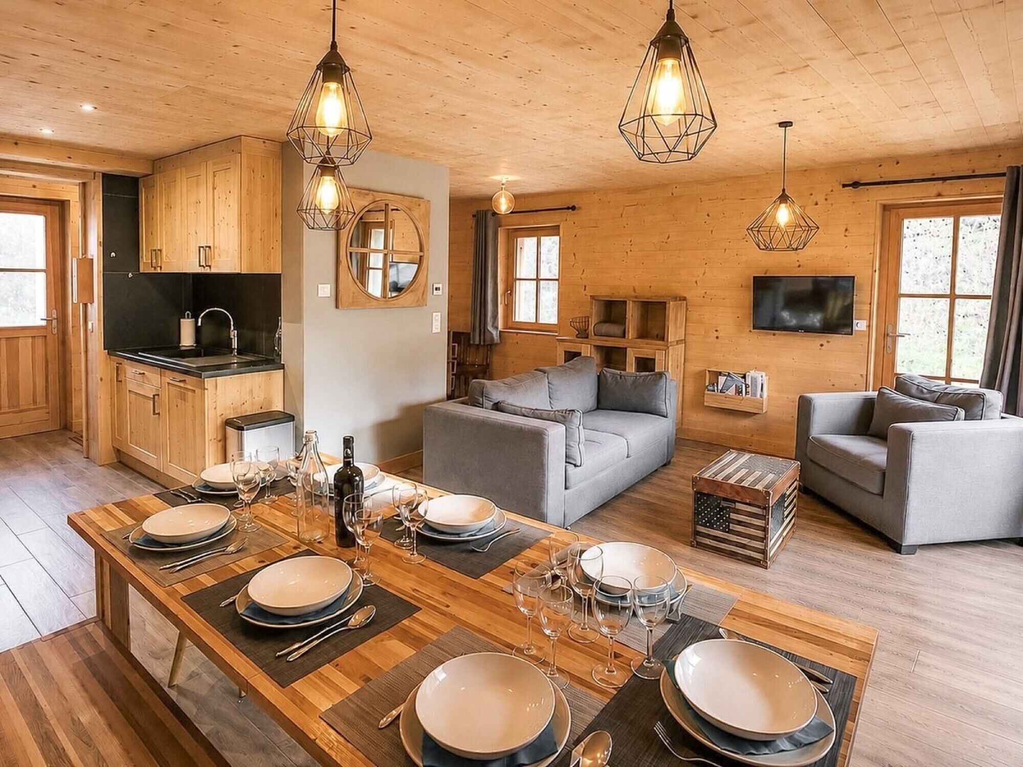 Chalet 'Le Zakouski - Valloire' Mit Bergblick, Privater Terrasse Und Wlan - Valmeinier