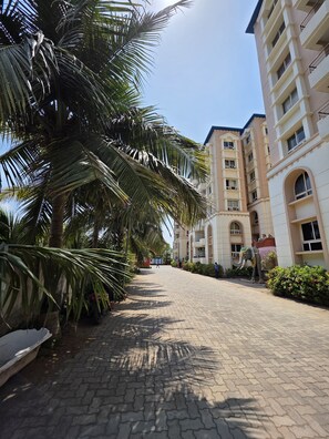 Property grounds - Luxurious 1BHK flat with Jagannath temple and sea view from Balcony (Puri)