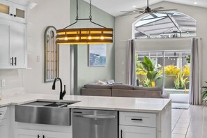 Interior - Fire Pit Pool Retreat for Groups (Kissimmee)