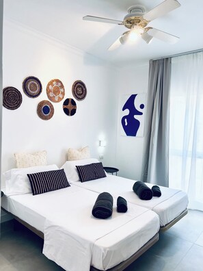 Iron/ironing board, WiFi, bed sheets