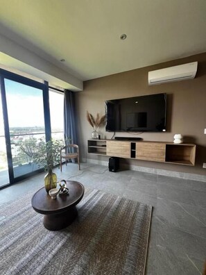 Appartement, 2 chambres, balcon, vue ville | Intérieur