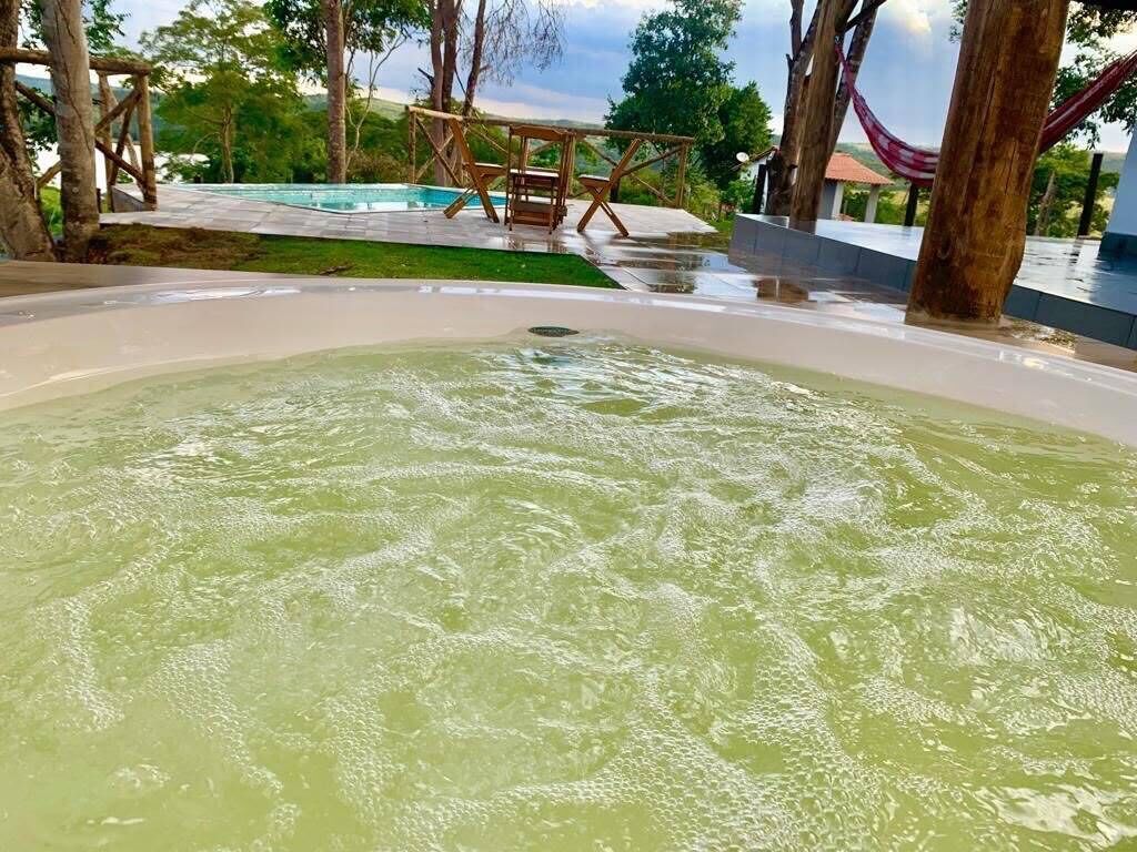 Bồn tắm spa ngoài trời