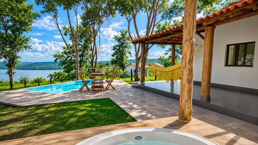Casa com Jacuzzi Charme Corumbá 4