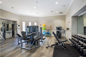 Fitnessbereich