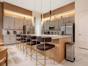 Coffee/tea maker, fridge, microwave, oven - Last Minute Disney! Private Pool, Hot Tub & Themed Bedrooms. Book Now! #174955 (Orlando)