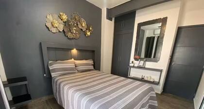 Dpto. 1 Ejecutivo con WiFi, Terraza, Parking y A/c