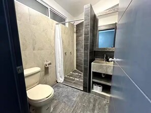 Bathroom - Dpto. 1 Ejecutivo con WiFi, Terraza, Parking y A/c (Cuautla)
