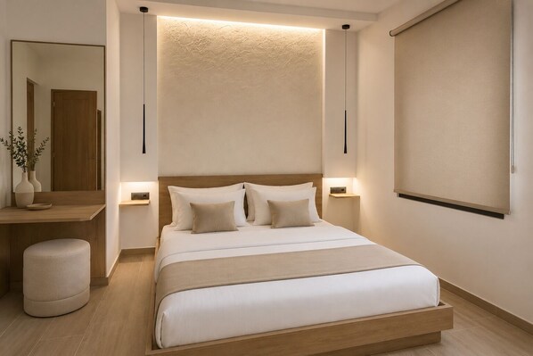 1 Schlafzimmer, Bügeleisen/Bügelbrett, WLAN