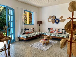 Interior - Island retreat with Jacuzzi, 150 meters from the beach - Paraty @casadailha_paraty (Paraty)