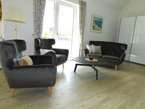 Living area - HAUS AALBEEK, Studio Schleswig 60 m2 (Timmendorfer Strand)