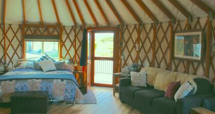 Luxury Yurt w/ views & 5 min to Black Canyon National Monument!