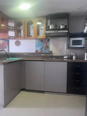 Private kitchen - Apartamento 1605 (Cartagena de Indias)