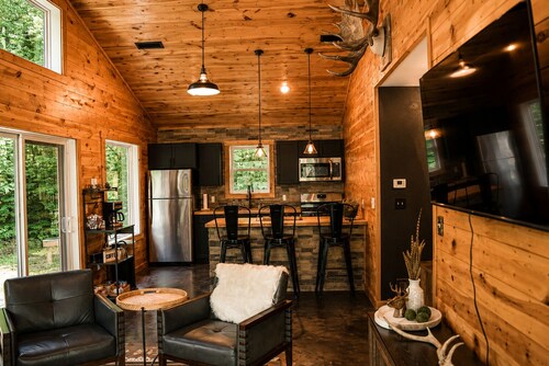 Modern Rustic Cabin - ATV & Snowmobile Trail Access - Fire Pit