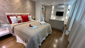 Suite, Mountain View - Pousada Requinte da Serra  (Miguel Pereira)
