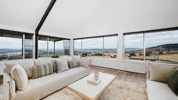 Televisión, chimenea