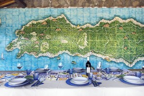 Dining - Casa Vespucci, Apartment Ideal for Couples (Nerano)