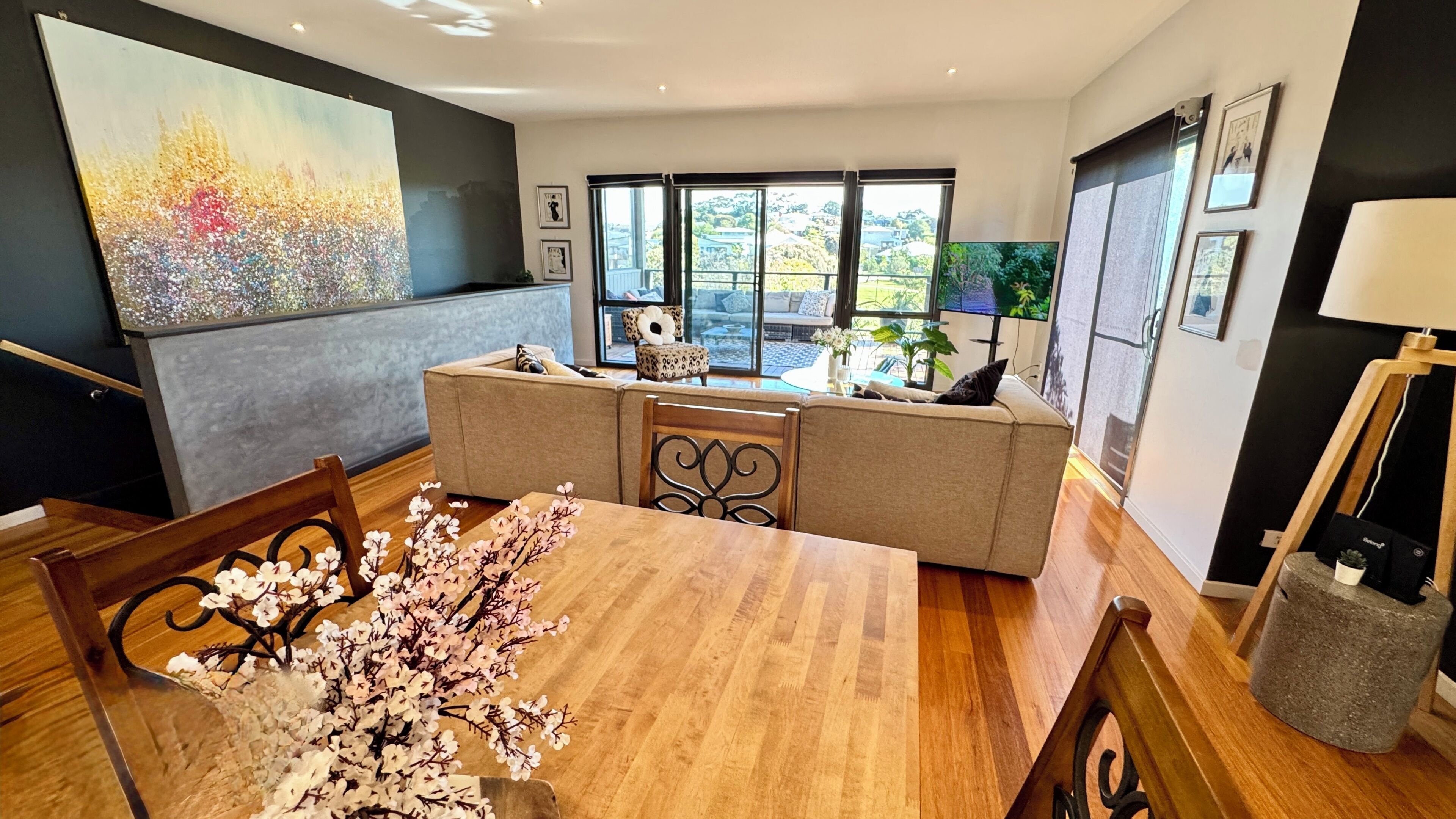 Maison Deluxe, 3 chambres, animaux de compagnie acceptés, vue lac | Intérieur