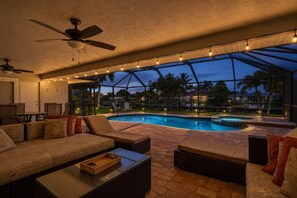 Beheizter Pool