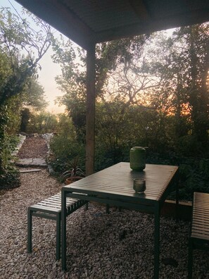 Outdoor dining