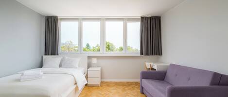 Iron/ironing board, WiFi, bed sheets