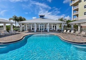 Pool - Riverwalk |  Pool & Hot Tub | Close to Beach, River, Canal Street & Flagler Avenue (New Smyrna Beach)