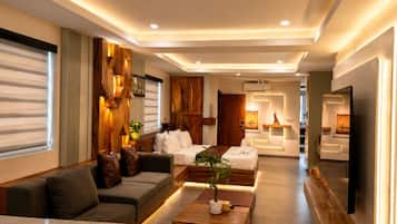 Studio Confort, vue ville | Intérieur