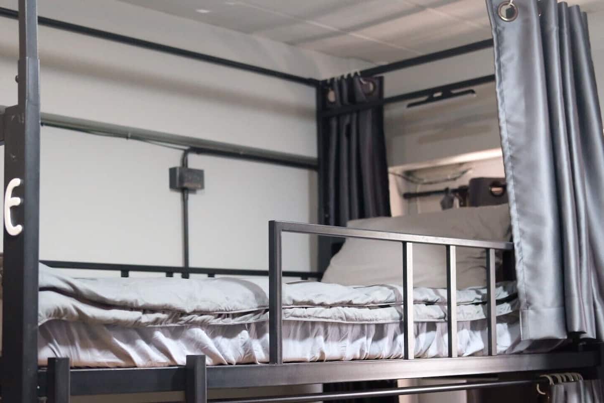 Basic Shared Dormitory, Mixed Dorm, Non Smoking | Down comforters, desk, laptop workspace, blackout drapes