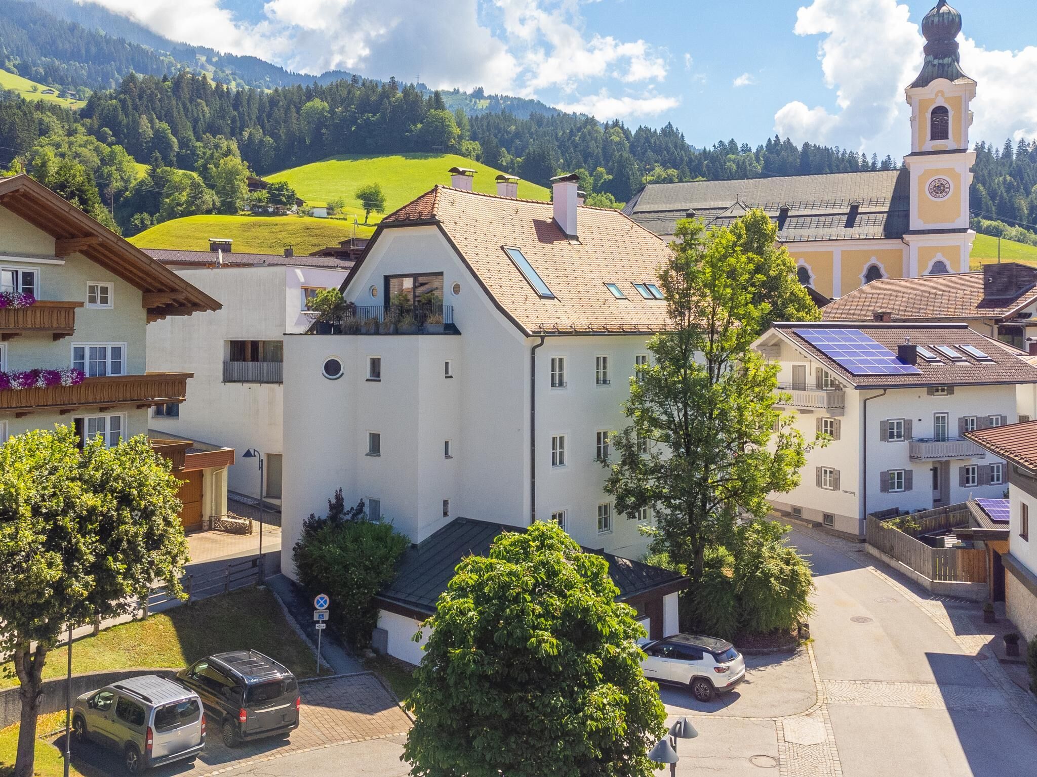 Außenseite Ferienhaus [Sommer]