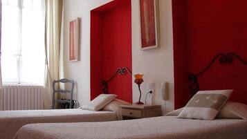 Twin Room, City View | In-room safe, desk, iron/ironing board, free WiFi
