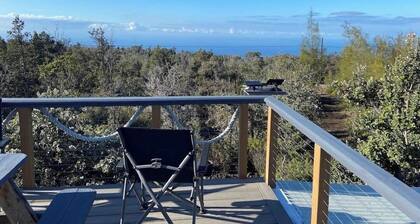 One bedroom cabin with fridge,kitchen and shower close to the clean toilets.