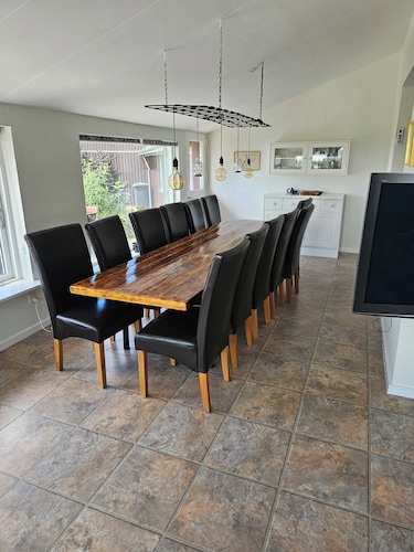 Family Home with Beautiful Views of Lake Vilsted