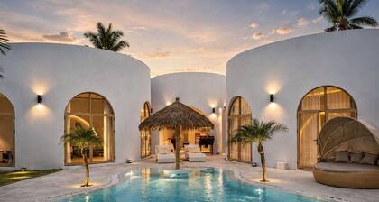 White Curve Villa